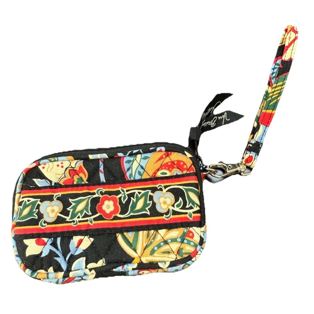 Vera Bradley Clip & Zip Mini Pouch in "Classics Swirl" Pattern